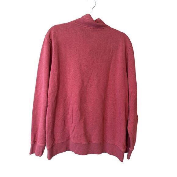 Brooks Brothers Sweater Mens Large Red Pinkish Henley Pullover Casual Sheep Logo - Picture 2 of 5